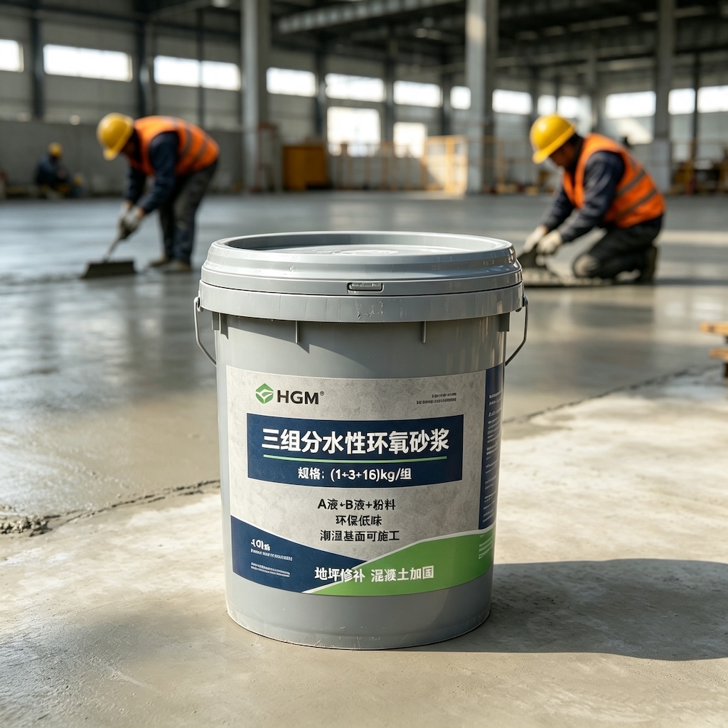 长丰三组份水性环氧砂浆
